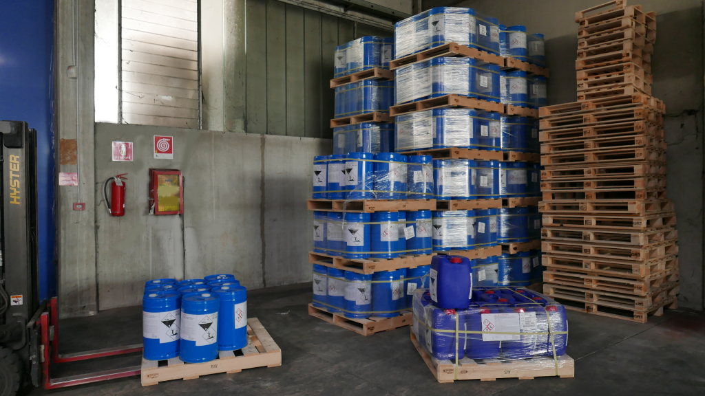 Bohemi Chemicals warehouse photo